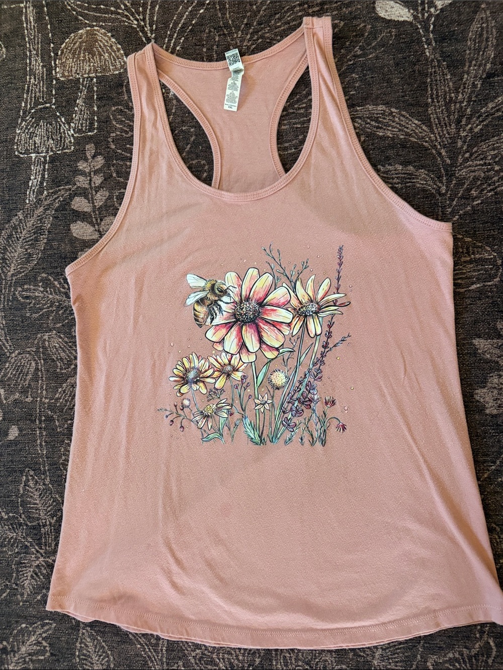 Flowers & Bee Tank Top
